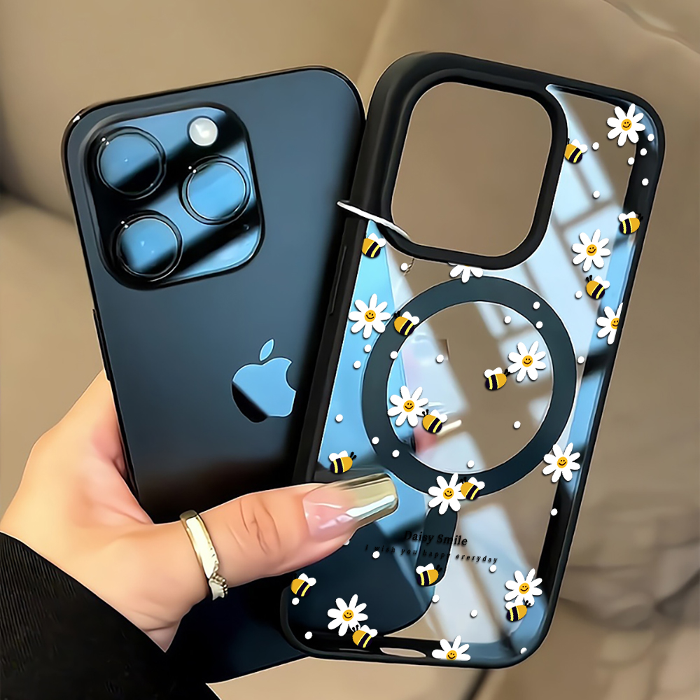 Phone Cases Magsafe - Custodia per Telefono Fresh Daisy Bee