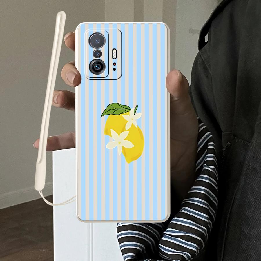 Phone Cases Xiaomi - Custodia Morbida con Motivo a Righe