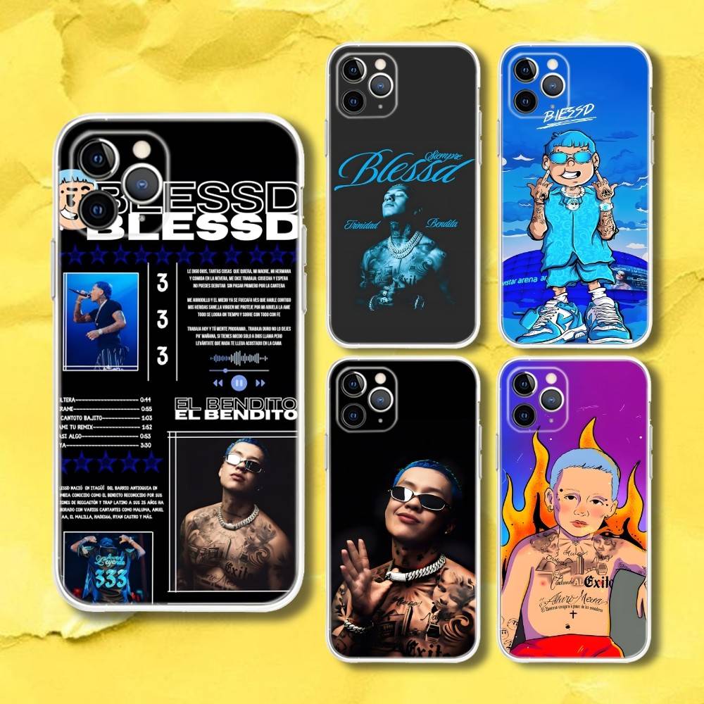 Phone Cases Trinidad - B-Blessd TRINIDAD BENDITA Custodia Trasparente per
