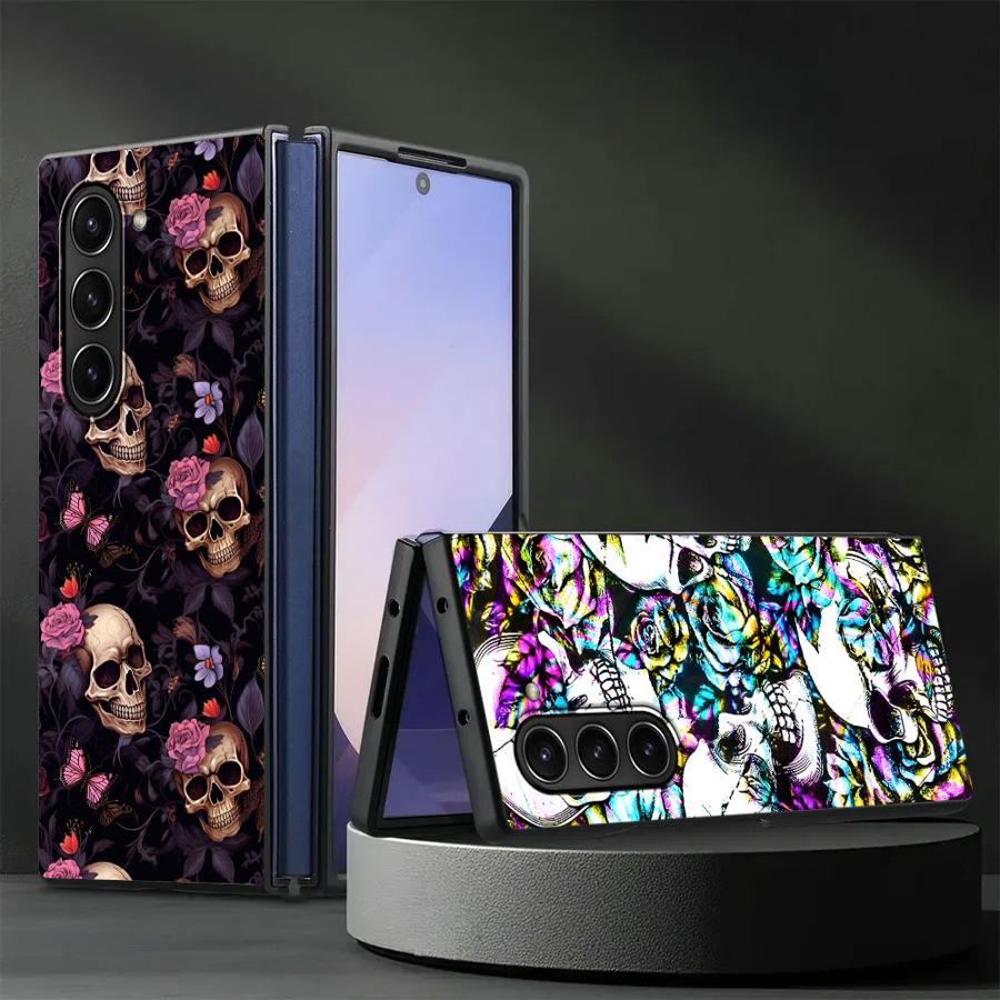 Phone Cases Z Fold 5 - Custodia Skull Art per Samsung Galaxy