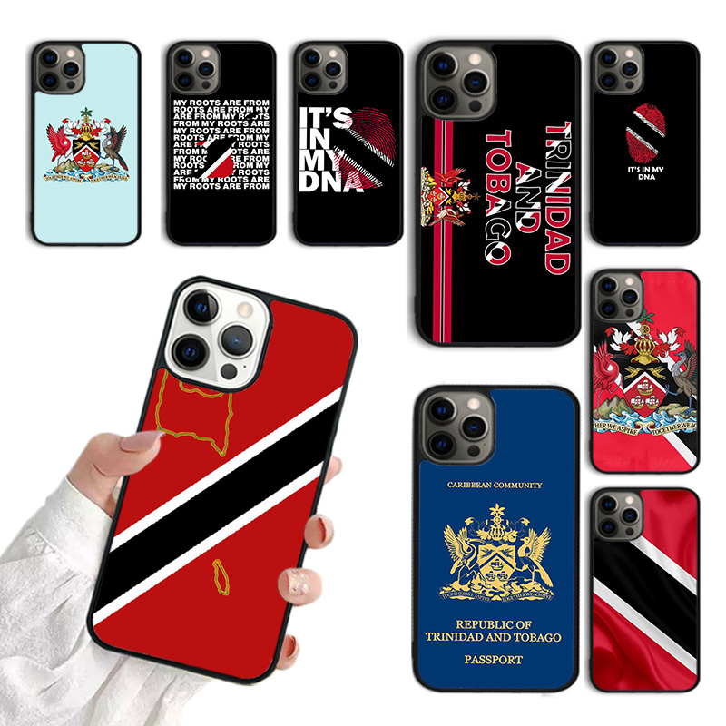 Phone Cases Trinidad - Custodia per telefono con bandiera Trinidad