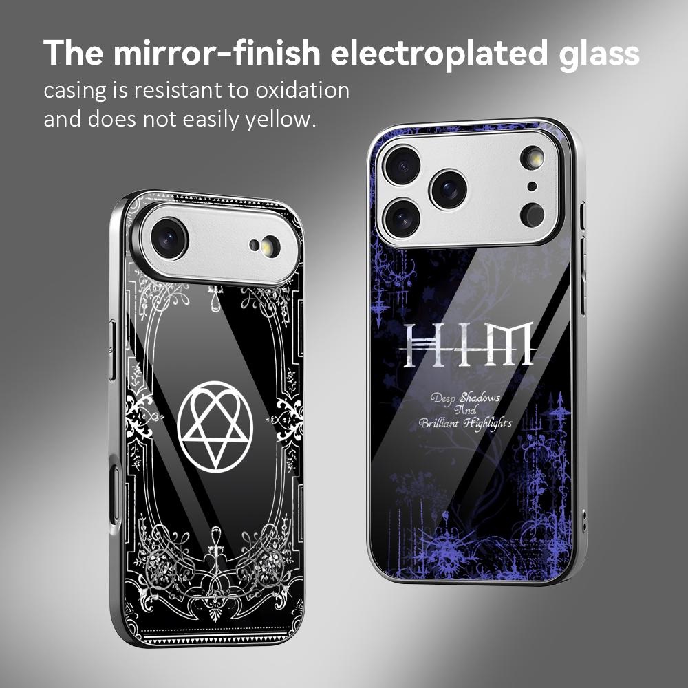 Apple Iphone 15 - Custodia per telefono ROCK Band H-HIM