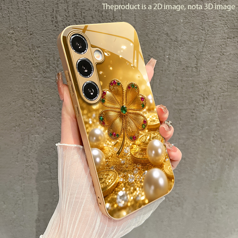 Phone Cases Protective - Cover Protettiva in Vetro con Motivo