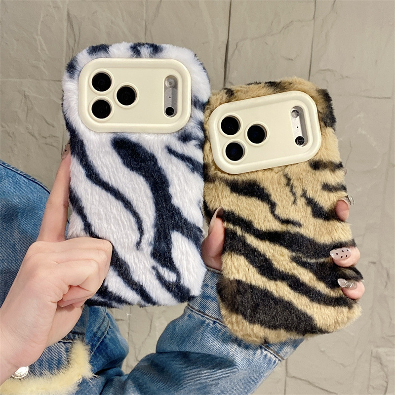Phone Cases Iphone 16 Pro Max - Custodia Protettiva Antiurto in Peluche Morbido