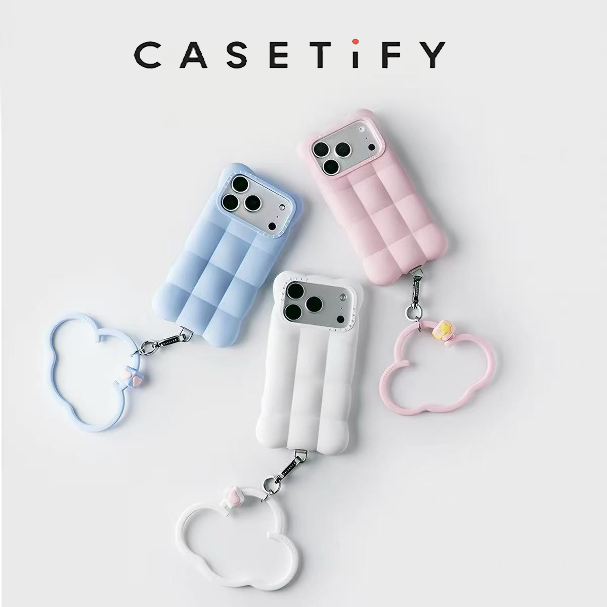 Phone Cases Protective - CASETiFY Cloud Series Custodia in Silicone