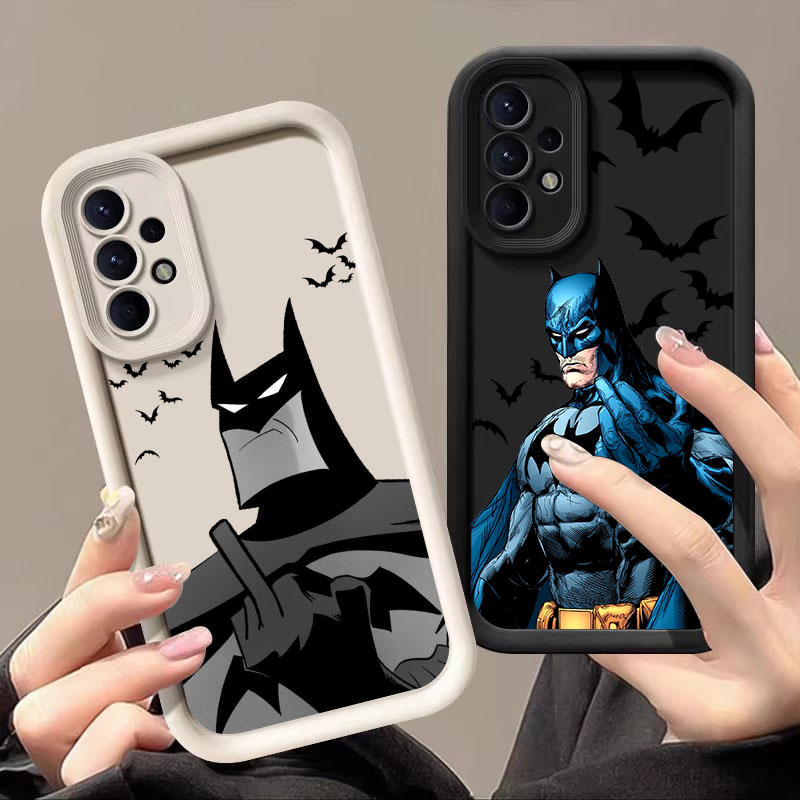 Phone Cases Protective - Cover Protettiva Morbida B-Bats-Mans Marvel Bat