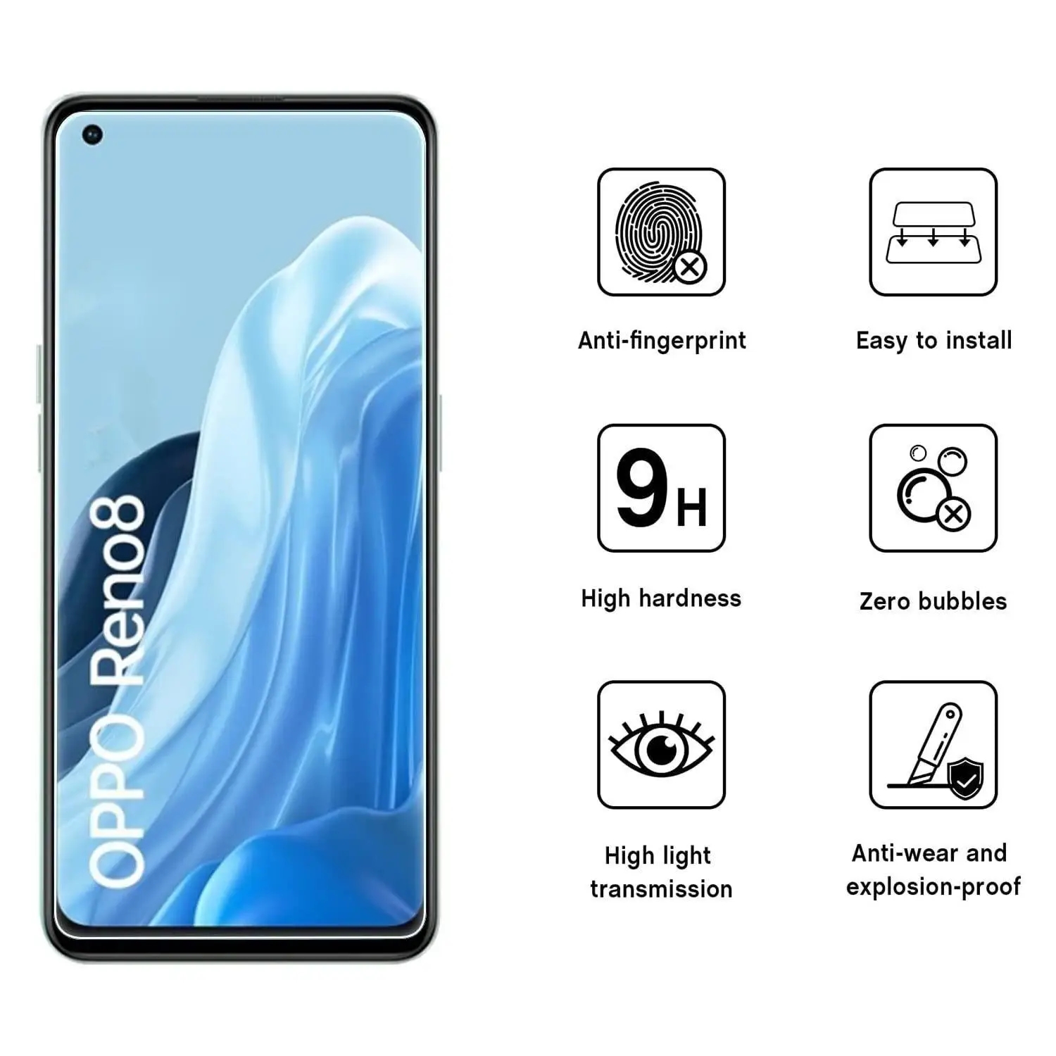 3 pezzi di vetro temperato per - Oppo A78 recensione e prezzo