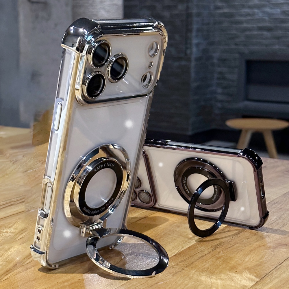 Custodia con supporto luminoso - Luxury Plating Case recensione e prezzo