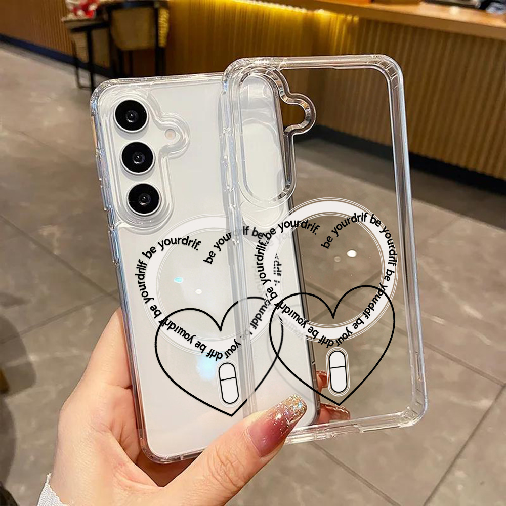 Cover Trasparente a Cuore per  - Phone Cases Magsafe recensione e prezzo