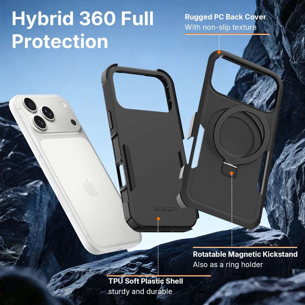 Custodia Magnetica Opaca in Me - Phone Cases Heavy Duty recensione e prezzo